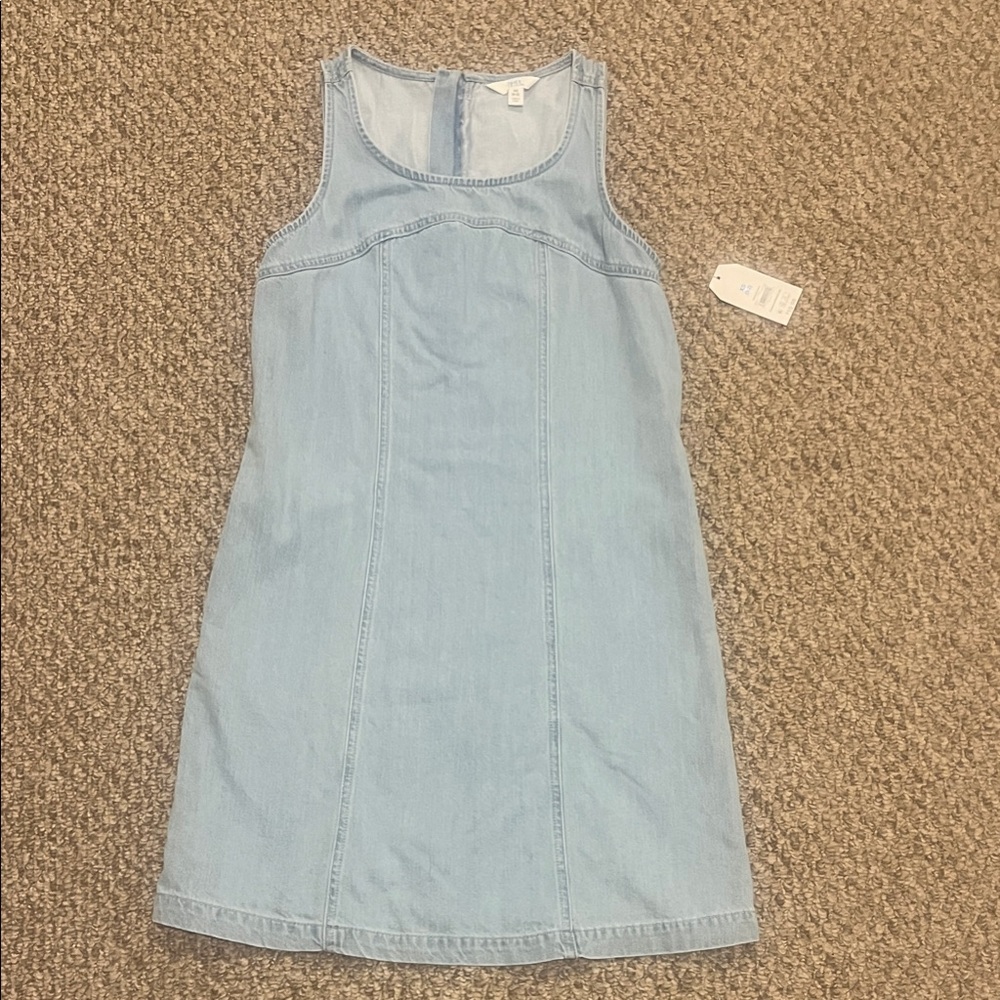 Time and Tru Light Blue Womens Casual Dress
